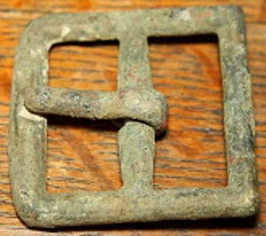 Heavy Cast Brass Buckle