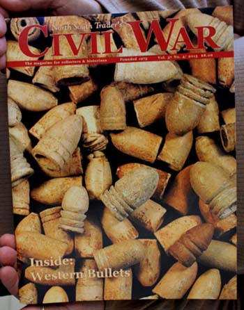North South Traders Civil War Magazine With The Western Bullets Article