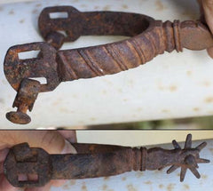 Iron Spur Found In A Barn From The Rogersville, Tenn Area