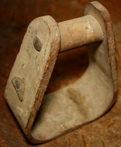 Wooden Stirrup For A Model 1859 Mcclellan Saddle