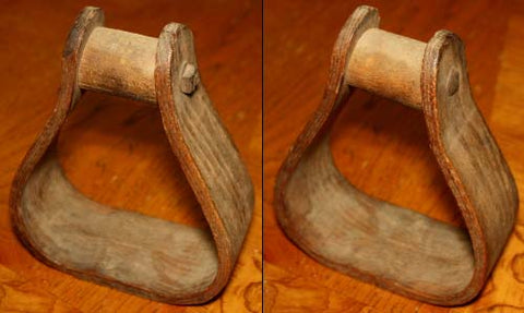 Very Old Wooden Stirrup  TL6305