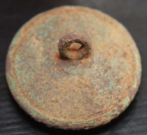 TL7103 Copper Back Confederate A Button  $310.00