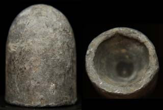 0.69 Caliber Tower Bullet With A Deep Cone Cavity Atlanta Arsenal Bullet