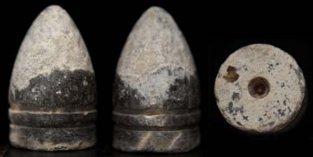 Colt Revolving Rifle Bullet With A Small Dimple Cavity