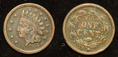 1863 Dated Civil War Copper Token  TL4690